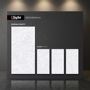 Losa de porcelana esmaltada de fábrica Arrizo Blue 800x1600mm para pisos y paredes modernos de mármol, azulejos cerámicos pulidos brillantes. - Product Image 3