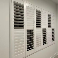 Volet horizontal en aluminium de qualité architecturale, durable, écologique, pour intérieur et extérieur, offrant un contrôle de la confidentialité