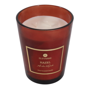 Candela Profumata Elevarre al Profumo di Quercia Ambrata, Barattolo da 31oz per Arredamento Casa - Product Image 4