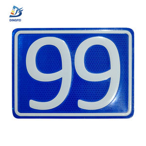 Señales de matrícula de Casa reflectantes personalizadas del fabricante - Product Image 3