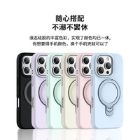 2025 dernière conception 360 degrés FDA étui de téléphone en Silicone liquide de qualité alimentaire pour iPhone 12 13 14 15 16 plus pro max