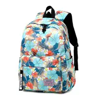 Модные Разноцветные рюкзаки с цветами, сумка для мальчиков, американский рюкзак для девочек, водонепроницаемая школьная сумка
