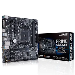 PRIME A320M K A320M AMD A320 DDR4 3200MHz, 32 Gb/s M.2, SATA 6 Gb/s, USB 3.0 Mendukung R3 R5 R7 R9 Motherboard CPU Desktop