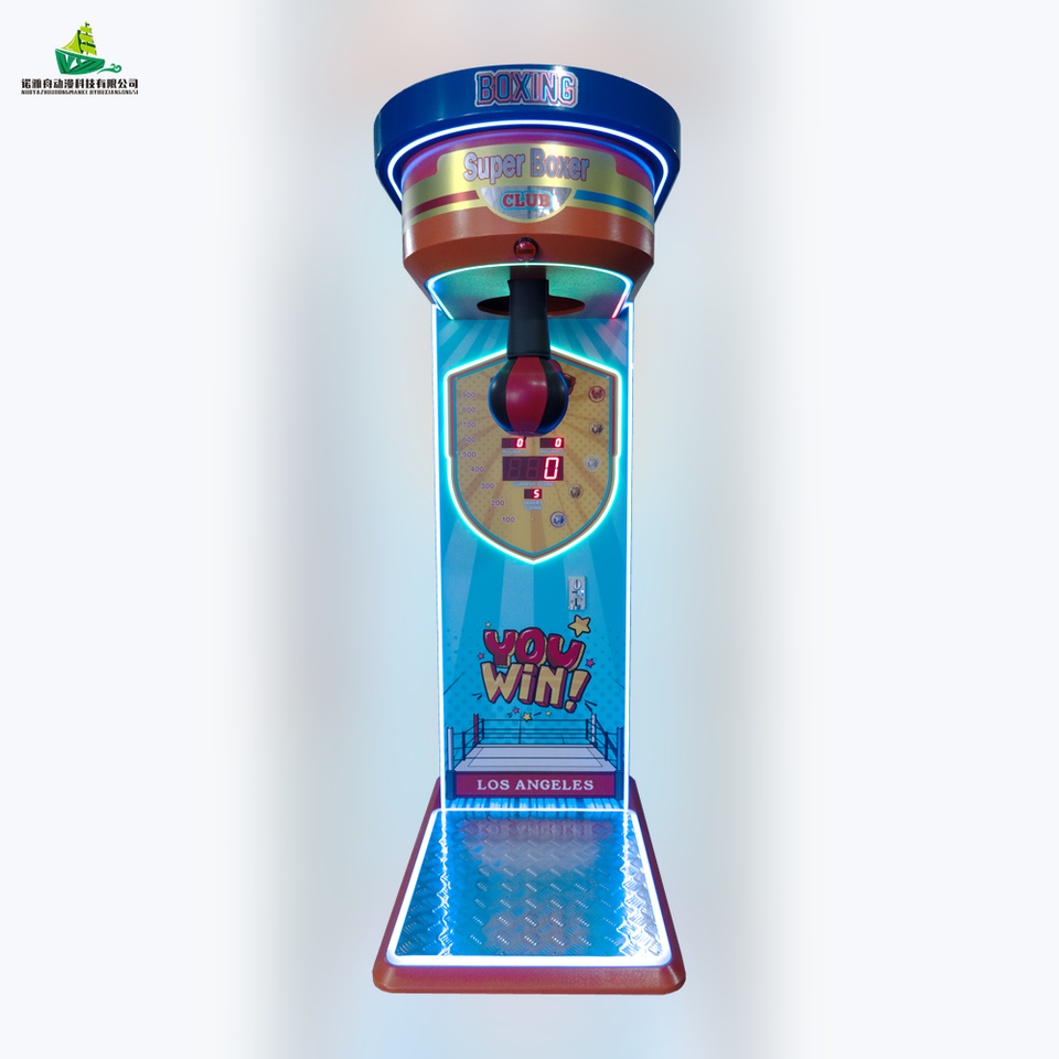 Coin Operated Electronic Boxing Machine Punching Bag Arcade Game for ...