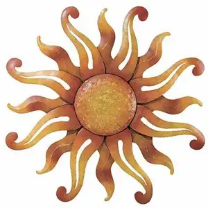 Полимерные настенные украшения на заказ, креативный дизайн, 3d солнце, Настенный декор