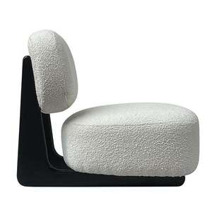Nordic Style <b>Lounge</b> <b>Chair</b> with Solid Wood Leg Fabric Upholstered Hot Sale for Living Room Apartment Dining and Hotel Use - Product Image 5
