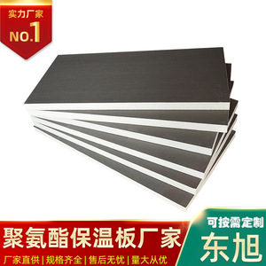 แผ่นฉนวนโพลียูรีเทน 1200x2400 มม. ระดับทนไฟ B1 ฉนวนผนัง โรงงานกวางสีหนานหนิง - Product Image 2