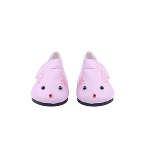 7CM Tierdruck-Puppenschuhe Spielzeugzubehör Passend für 18 Zoll American Girl Zapf Puppe Mini Anziehschuhe für Puppenkleidung - Product Image 2