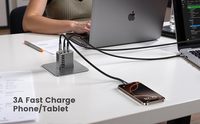 Adaptor Konverter USB-C Female ke Male, Konektor USBC, Adaptor USB C untuk Laptop, Catu Daya DC AC, Promo Panas