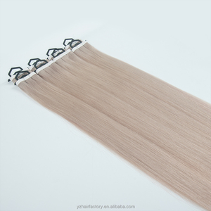 Extensiones de Cabello Humano Liso Sedoso al por Mayor, de Dos Tonos, con Cinta Adhesiva Invisible de PU, Doble Trama y Cutícula Alineada - Product Image 5
