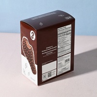 Impression de boîte personnalisée ISO FSC RoHS recyclés estampage à chaud en relief CMJN carton papier sel de mer boîte