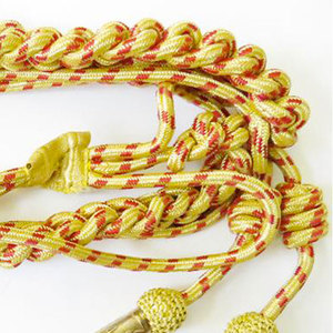 Customized Aiguillettes Ceremonial Uniform <b>Accessories</b> Cords Best Quality Aiguillette Whole Selling IN Different Color - Product Image 3