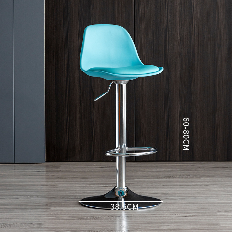 Modelo alto azul + accesorios electrochapados