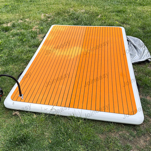 Nieuwe Aanwinst Op Maat Gemaakt 6ft/8ft/10ft/12ft Drijvend Vlot Draagbaar PVC Mesh Dok Opblaasbaar Waterplatform - Product Image 5