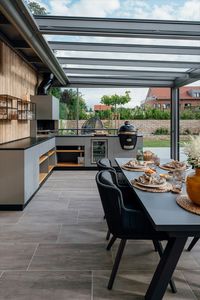 <span class=keywords><strong>Cuisine</strong></span> extérieure VERMONHOUZZ avec armoires <span class=keywords><strong>de</strong></span> barbecue en forme <span class=keywords><strong>de</strong></span> L, unités <span class=keywords><strong>de</strong></span> cuisson doubles, <span class=keywords><strong>plan</strong></span> <span class=keywords><strong>de</strong></span> <span class=keywords><strong>travail</strong></span> en pierre <span class=keywords><strong>de</strong></span> quartz, ensemble d'armoires <span class=keywords><strong>de</strong></span> <span class=keywords><strong>cuisine</strong></span> - Product Image 2