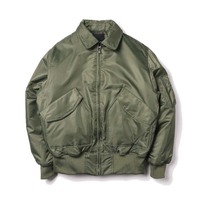 Blouson Bomber Tactique Vintage de Haute Qualité pour Homme, Vert et Noir, Coupe-Vent, Style Décontracté, Coupe Ample, Grande Taille, Zippé, Veste d'Automne