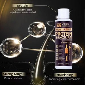 Wiseking Brazilian Protein <strong>Shampoo</strong> 150ml Contain Argan Oil <strong>with</strong> Collagen Deep Repairing Anti-Breakage <strong>Moisturizing</strong> Hair <strong>Shampoo</strong> - Product Image 2