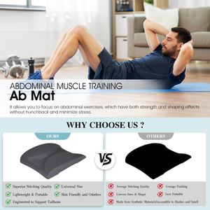 Tappetino <span class=keywords><strong>per</strong></span> Yoga, Pilates e Fitness, Accessori <span class=keywords><strong>per</strong></span> Massaggio e Rilassamento della Schiena - Product Image 1