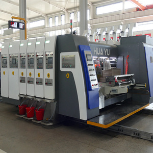 Máquina Impresora de Cartón Totalmente Automática Huayu Tipo 1424, Impresora Flexográfica para Empaquetado de Papel - Product Image 1