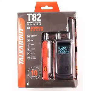 T82 comunicazione pubblico Walkie-Talkie 20 canali <span class=keywords><strong>Radio</strong></span> bidirezionale impermeabile una coppia due set di apparecchiature PMR446 per Motorola - Product Image 6