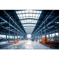 Edificio Prefabricado de Estructura de Acero, Almacén Comercial con Estructura de Acero Ligero para Exteriores