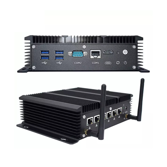 High Quality 6x2.5G Firewall Router I226-V Core I5 8350u Industrial Mini PC for Industrial Support PfSense