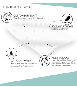 ผ้าเปียกเช็ดทำความสะอาดดูแลผิวสำหรับเด็กทารก - Product Image 4