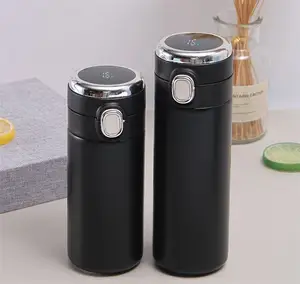 Hot Sellings 2023 320Ml 420Mlthermo Thermal Cup Vacuum Flasks Stainless Steel Thermos Led Temperature Smart Water Bottle