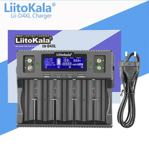 LiitoKala <span class=keywords><strong>chargeur</strong></span> LCD intelligent Lii-D4XL 12V/2A 4x26650 18650 21700 26700 1.2V AA AAA D Lifepo4/Lithium/NI-<span class=keywords><strong>MH</strong></span>/Cd <span class=keywords><strong>chargeur</strong></span> rapide - Product Image 4