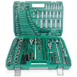 Набор гаечных ключей из 216 частей с 24/72 зубьями, набор ручных инструментов с трещоткой
