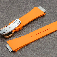 Le dernier bracelet de montre en caoutchouc fluoré de qualité supérieure, édition limitée, 67-01-72-01-38-02, avec option de personnalisation du bracelet