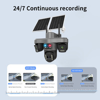 Cámara de Seguridad Goobsafe Solar de Bajo Consumo ICSEE 8MP CCTV IP66 Impermeable con Tarjeta SD