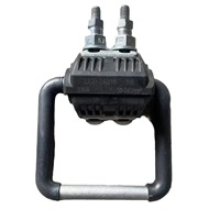 Connecteur de perçage d'isolation (IPC) à pince de terre, homologué 63A-400A 230V/1kV IP67/IP65 Série JJC avec anneau de mise à la terre