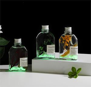 100ml 150ml 200ml diffusore di aromi trasparenti profumo ricaricato barattoli di ricambio contenitori di olio di fragranza con motivi di alghe - Product Image 5