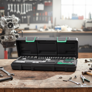 Jeu de clés à douilles Stahlwille <span class=keywords><strong>33</strong></span> pièces 1/4'' (métrique et impérial) : Kit de précision professionnel pour un fixation polyvalente et rapide - Product Image 4