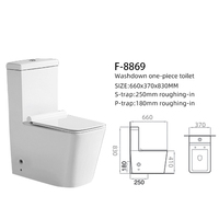 WC en céramique moderne et économique, résistant aux rayures, avec siphon en P et en S
