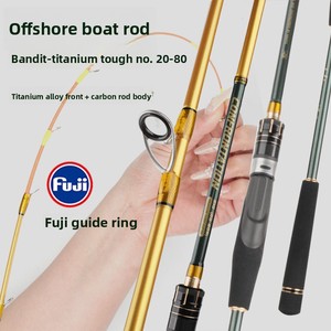 <span class=keywords><strong>Caña</strong></span> de Pescar Haoyu Workshop para Pesca en Alta Mar, de Carbono, Acción Suave, Tamaños 1.8m/2.1m/2.4m, N.° 20, N.° 80, Octoclaw - Product Image 1
