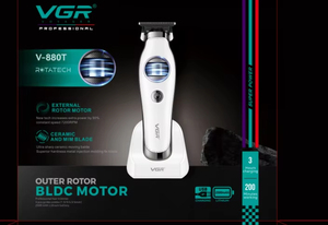 เครื่องตัดผม <span class=keywords><strong>VGR</strong></span> V-880T รุ่นใหม่ สำหรับร้าน<span class=keywords><strong>ต</strong></span>ัดผมมืออาชีพ ความเร็ว 7200 รอบต่อนาที มอ<span class=keywords><strong>เต</strong></span>อร์ไร้แปรงถ่าน พร้อมฐาน - Product Image 4