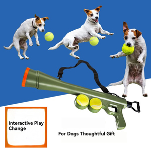 Lanzador de Pelotas para Mascotas, Multifuncional, Resistente, Clásico, de ABS, Ahorra Esfuerzo, Popular en el Extranjero |   Entrenamiento Interactivo de Perros para Persecución al Aire Libre - Product Image 2