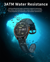 Jam Tangan Pintar GPS Outdoor Sport HD300 Pro Layar Amoled 1.43 inci Tahan Air 3ATM dengan Senter Pelacak Kebugaran