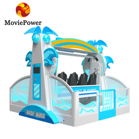 Parc d'attractions VR Équipement 9D Jeux vidéo Simulateur de réalité virtuelle VR Roller Coaster VR Jeu avec prix d'usine et CE