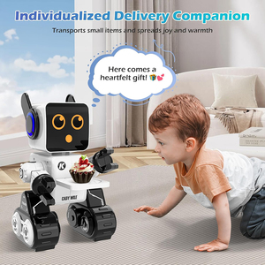 Juguete Robot Interactivo con Control por Voz, Grabación y Cambio de Voz Activados por Aplausos, Caja Fuerte Ahorradora de Dinero con Función de Canto y Baile para Niños - Product Image 4