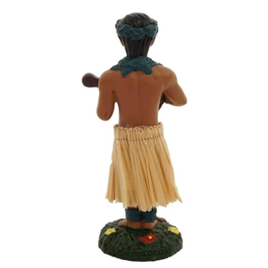 Résine hawaïenne Hula garçon tableau de bord poupée Hawaii danse garçon pour voiture tableau de bord Collection Figurines cadeaux Souvenir cadeau - Product Image 5