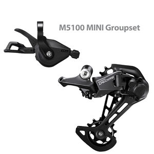 Grupo SHIMANO <span class=keywords><strong>DEORE</strong></span> M5100 MINI 11S para Bicicleta de Montaña, Grupo 1x11S M5100, Cambio Trasero + Palanca de Cambios - Product Image 1