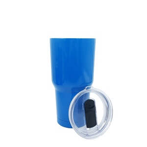 30oz Multi-Purpose Lightweight Stainless Steel Vacuum Insulated Tumbler Easy-Clean Portable Coffee Tumbler for Travel Hot Cold - Product Image 4