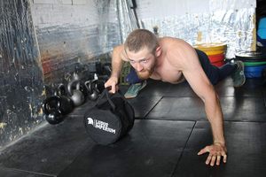 Sac de sable professionnel 1000D Cordura Strongman avec poignée <span class=keywords><strong>pour</strong></span> entraînement de force et lancer de sacs de sable - Product Image 6