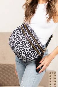 Marsupio personalizzato impermeabile con cerniera per uomo da donna con cintura sportiva alla moda borsa a tracolla da viaggio borsa da donna - Product Image 2