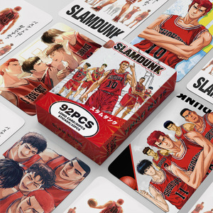 92 PIÈCES/BOÎTE – Cartes Lomo de dessin animé Slam Dunk (Sakuragi Hanamichi, <span class=keywords><strong>Rukawa</strong></span>) – 60 cartes Lomo, 32 autocollants – Accessoires de cosplay, cartes anime en papier à collectionner - Product Image 1