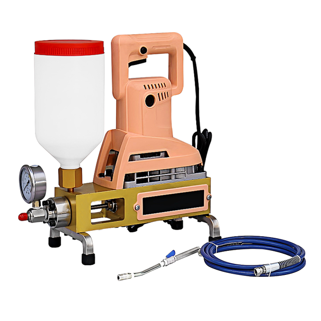 Wholesale 1300W Electric Grouting Machine with Motor 0-8000PSI Pressure Powerful Braking System for Pu Foam & Epoxy Injection