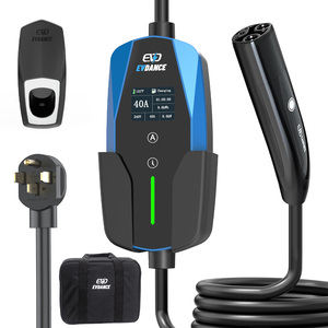 Xách tay 40A mức độ 2 nacs EV Trạm Sạc nhà xe điện xe sạc đống chargeur cho tất cả các USA Tesla mô hình y Gen 3 - Product Image 1